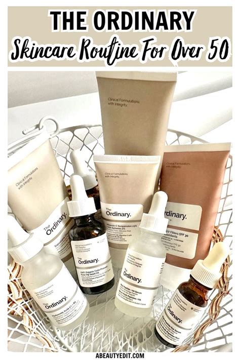 The Ordinary Skincare Routine Over The Ordinary Anti Aging The