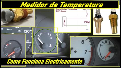 Como Funciona El Medidor De Temperatura En El Tablero Sensores Y