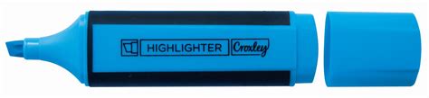 CROXLEY CREATE Blue Highlighter Carded Croxley SA