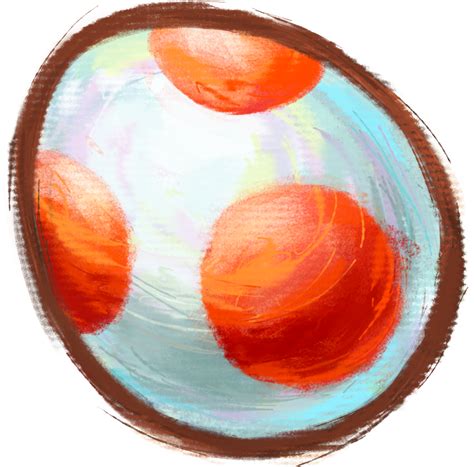 Fileyoshi Egg Red Artwork Yoshis New Islandpng Super Mario Wiki