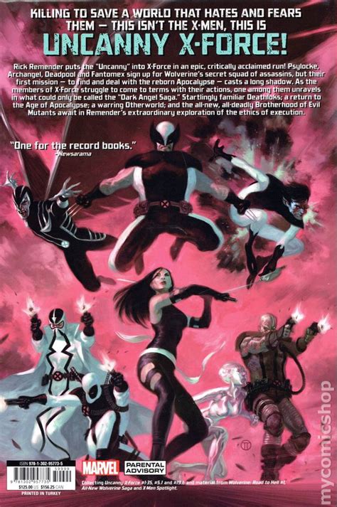 Uncanny X Force Omnibus Hc 2024 Marvel By Rick Remender 3rd Edition