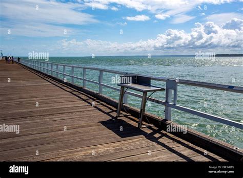 Being A Popular Fishing Spot For Locals The Historic Pier In Urangan