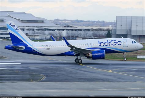 F WWIH IndiGo Airbus A320 251N Photo By Florent Peraudeau ID 1538615