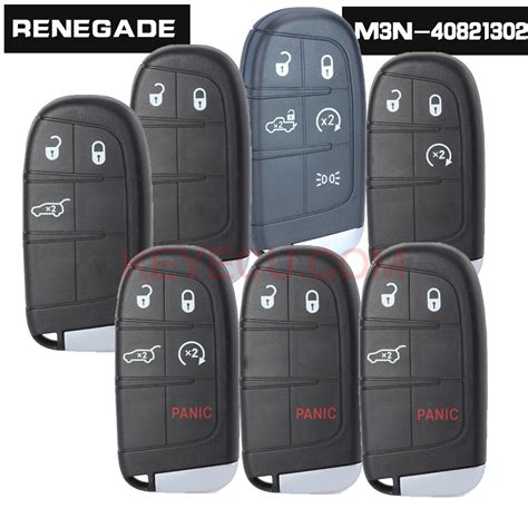 M3N 40821302 Smart Remote Key 2B 3B 4B 5 Button 433MHz 4A For Jeep