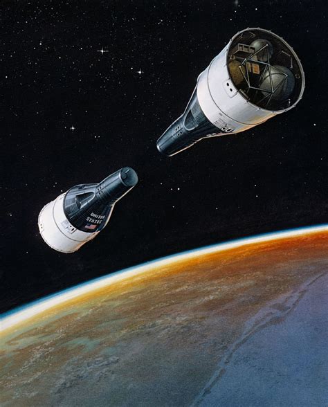 In Photos: Gemini 7 Makes 1st Crewed Rendezvous with Gemini 6A | Space