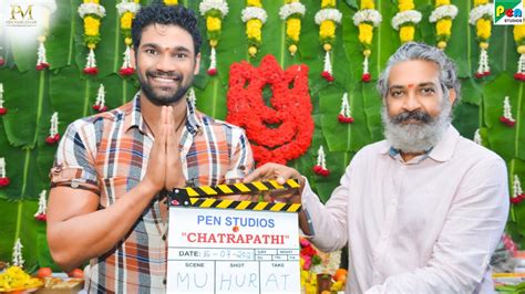 Ss Rajamouli Launches Bellamkonda Sreenivas S Chatrapathi Hindi Remake