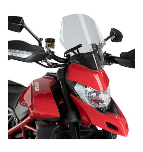 Cupolino Puig Naked Per Ducati Hypermotard Dal Colore Fum Chiaro