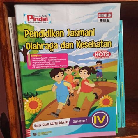 Promo BUKU LKS PINDAI PJOK KELAS 4 SD SEMESTER 1 ARYA DUTA KURIKULUM