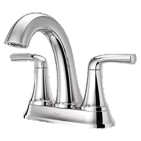 Polished Chrome Mcallen Lg48 Mca0c 2 Handle 4 Centerset Bathroom Faucet Pfister Faucets