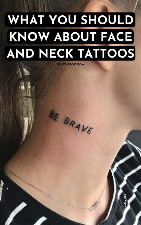 Face And Neck Tattoos What You Need To Know