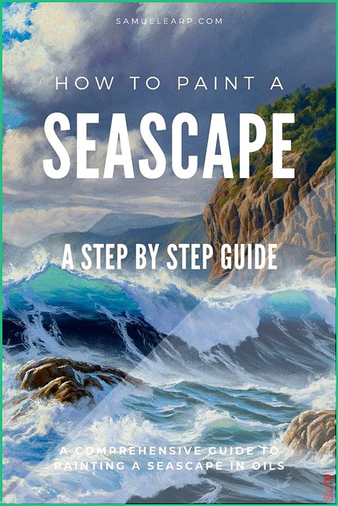 How To Paint A Seascape Piha Beach Wild Sea A Step By Step Guide Samuel