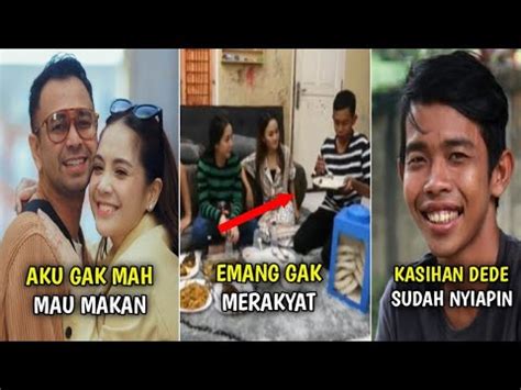 VIRAL NAGITA SLAVINA TAK MAU MAKAN DI RUMAH DEDE SUNANDAR RAFFI