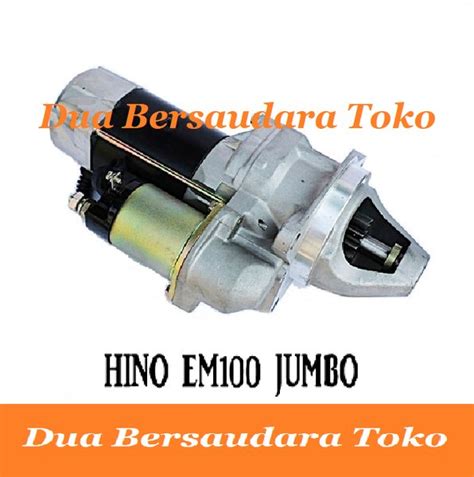 Jual Dinamo Starter Hino Jumbo Em Fm P C T V Spare Part