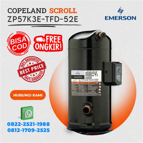 Jual Compressor Copeland Scroll Zp K E Tfd E Pk R A Jakarta