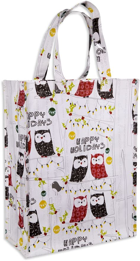 Home Essentials And Beyond Inc Reusable Shopping Bag Happy Holiday