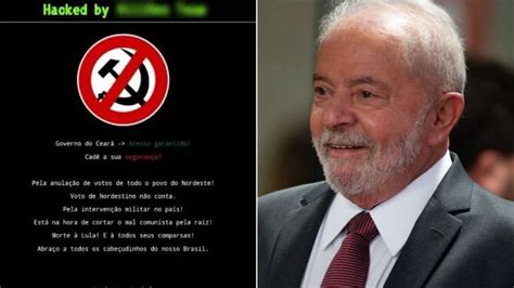 Hacker Invade Sites Do Governo Cearense A Faz Amea A Morte Lula