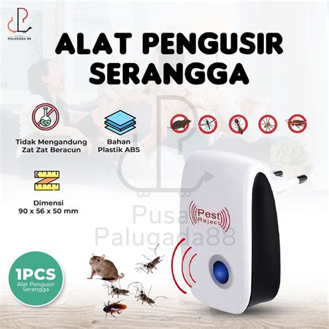 Jual Alat Pengusir Serangga Nyamuk Tikus Lalat Kecoak Pest Reject