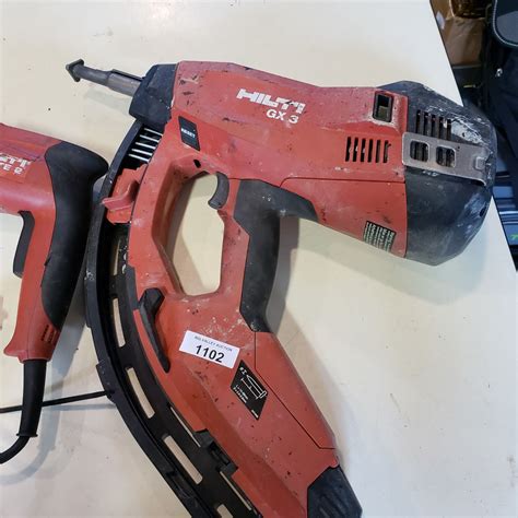 Hilti Te3 Hammer Drill And Hilti Gx3 Cordless Nailer Big Valley Auction