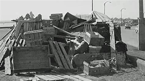 RTÉ Archives Society Evicted Woman Lives In Clontarf Shack