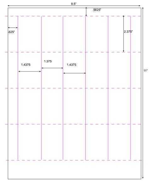 Steadfast Die Cut Label Template Sf3415 Steadfast Paper