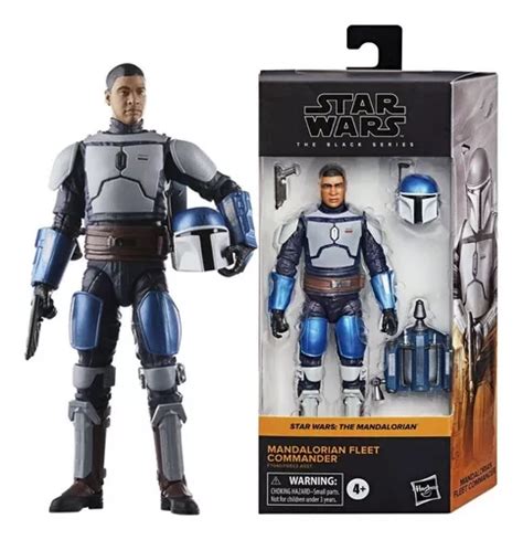 Figura Mandalorian Fleet Commander Star Wars Black Series Cuotas Sin