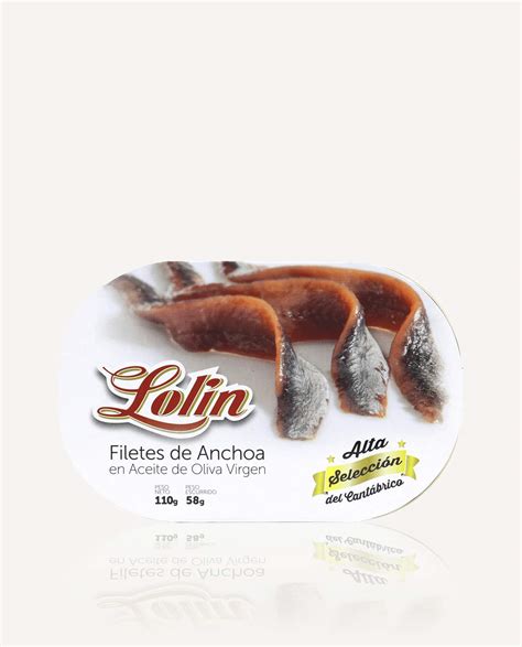 Anchoa del Cantábrico Alta Selección RR 120 Conservas Lolin