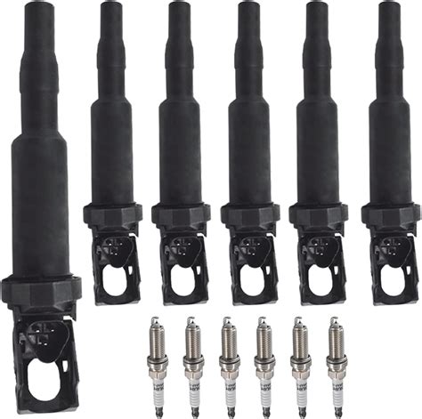 Amazon Autowxjq Ignition Coil Iridium Spark Plugs Set Of 6pcs