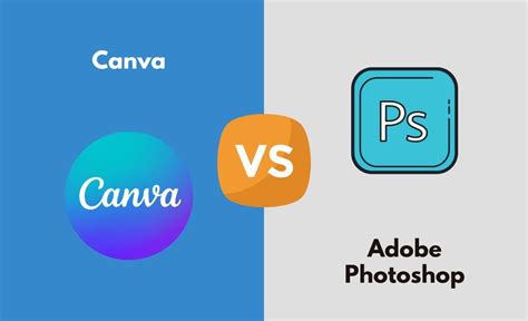 Canva Vs Photoshop What S The Difference With Table Diffzy