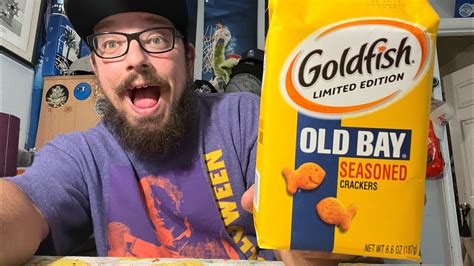 Brand New Limited Edition Goldfish Crackers Old Bay Seasoned Its The