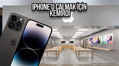 Apple Store da ilginç bir iPhone 14 çalma girişimi yaşandı SDN