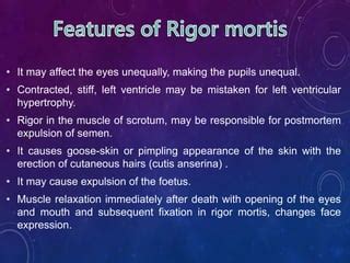 Rigor mortis ppt | PPT