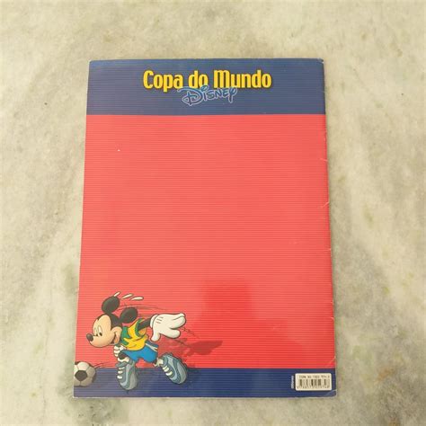 Álbum de Figurinhas Copa do Mundo Disney 2002 Incompleto 9