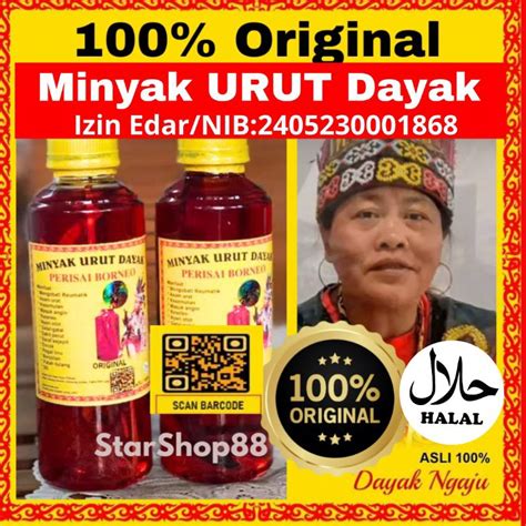 Jual Minyak Urut Ibu Ida Dayak Original Asli Kalimantan Art O V