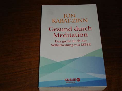 Jon Kabat Zinn Gesund Durch Meditation Standardwerk Kaufen Auf Ricardo