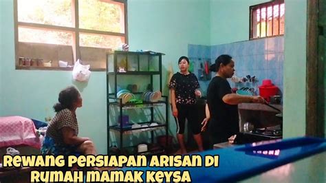 DAMAI SEDERHANA GUYUB RUKUN PAGI HARI DI KAMPUNG BANTU REWANG DI RUMAH