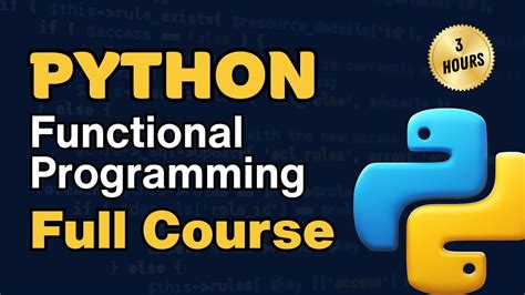 Python Functional Programming Full Course Functional Programming With