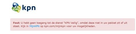 Kpn Veilig Installeren Kpn Community