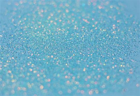 Light Blue Glitter Aesthetic