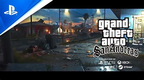 Gta San Andreas Remake Trailer Mind Blowing Footage In Unreal