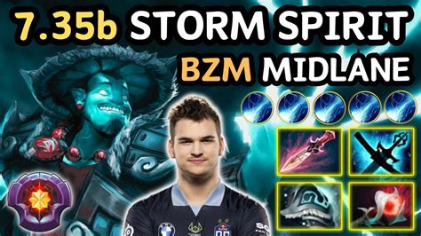 B Storm Spirit Midlane By Bzm Master Tier Immortal Bzm Dota