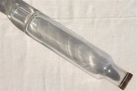 Vintage Glass Rolling Pin Roll Rite Ice Water Rolling Pin W Good Housekeeping Seal