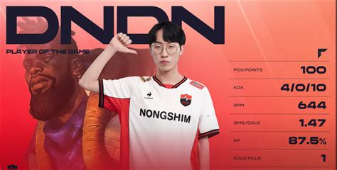 Drx Vs Ns 3세트 Pog 롤 리그 오브 레전드 에펨코리아