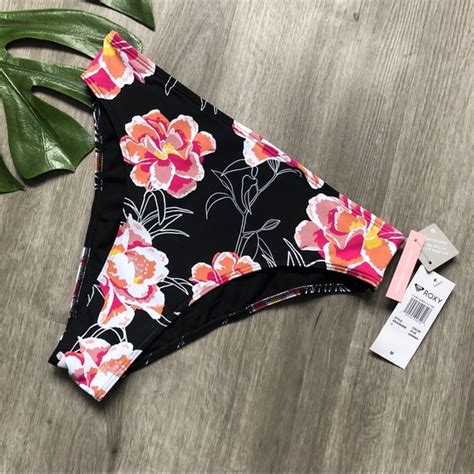 Roxy Swim Roxy Beach High Waist High Leg Bikini Bottoms Poshmark