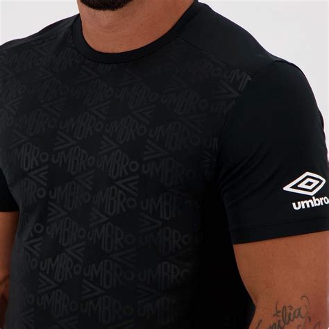 Camiseta Umbro TWR Docket Preta FutFanatics