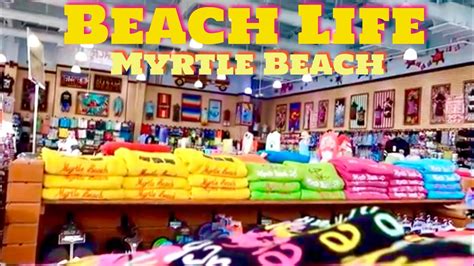 Beach Life Beachwear Store In Myrtle Beach Sc Attractions Youtube