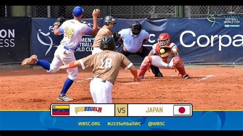 Highlights Venezuela V Japan I U Men S Softball World Cup