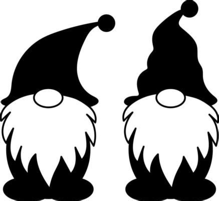 Gnome Silhouette Vector Art, Icons, and Graphics for Free Download