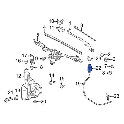 Mercedes Benz Oe Front Windshield Washer Check Valve