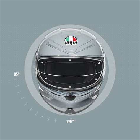 AGV K6 - Full-face motorcycle helmet, lightweight and comfortable - AGV