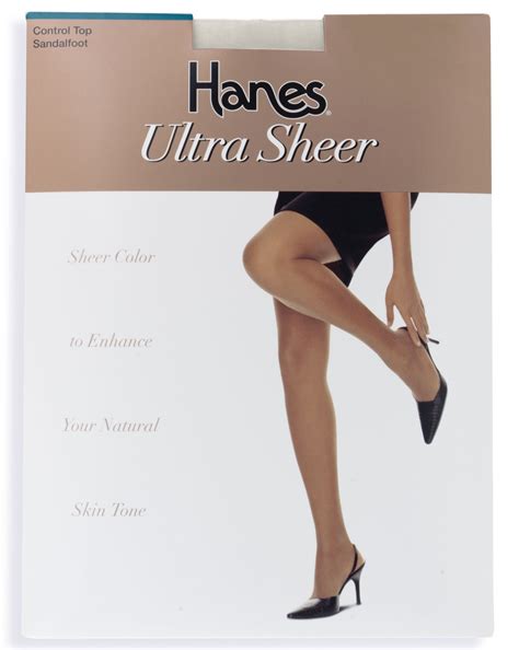 Hanes Ultra Sheer Control Top Plus Pantyhose